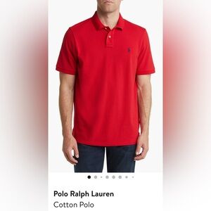 Polo by Ralph Lauren Men's Classic Red Polo Shirt